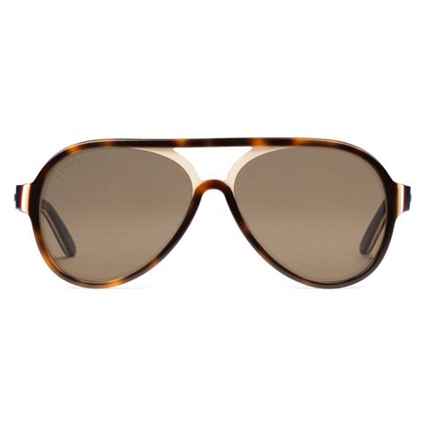 occhiale da sole gucci aviator|Esclusivi occhiali da sole Aviator donna .